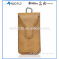 universal mobile phone case, leather pouch with key ring, high quality PU leather phone case